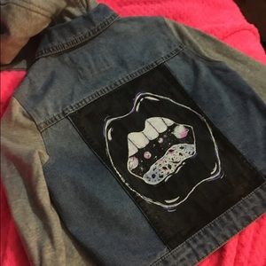 Urban kids hand painted jean jacket